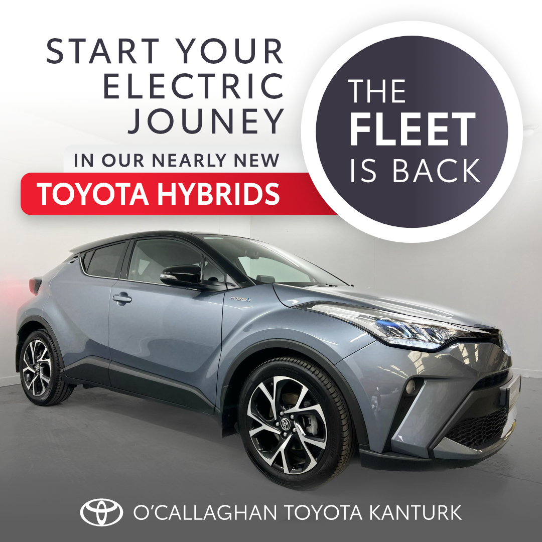ToyotaKanturk's tweet photo. Start your electric journey in our nearly new Toyota Hybrids from €23,950

Up to 10 years warranty and tailored monthly Finance Packages available. Drop into us for more information or call 029 50035 https://t.co/eaI90WTOAO

#thefleetisback #fleetcars #nearlynewcars https://t.co/YXoJTSJqSf