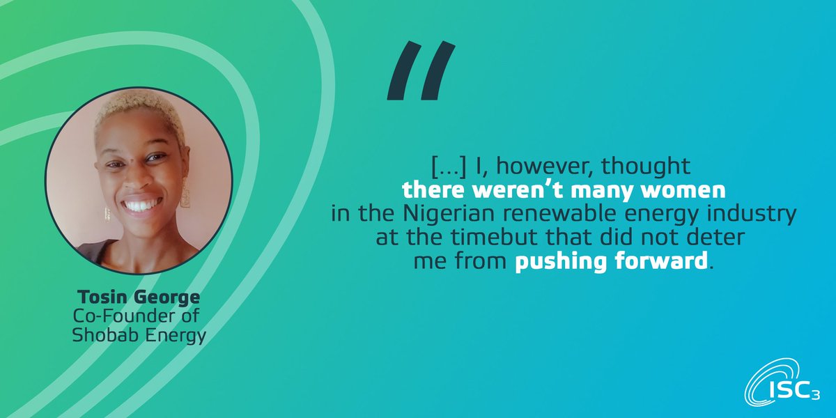 isc3centre's tweet photo. In our interview series on Gender in #SustainableChemistry, @LaFemmeEstMoi explained how to encourage women pursuing careers in the #energysector. Full interview: https://t.co/WlEJaIfWXn.
#ISC3 #isc3genderaction #genderequality #womeninscience https://t.co/NGDZ2pDYa6