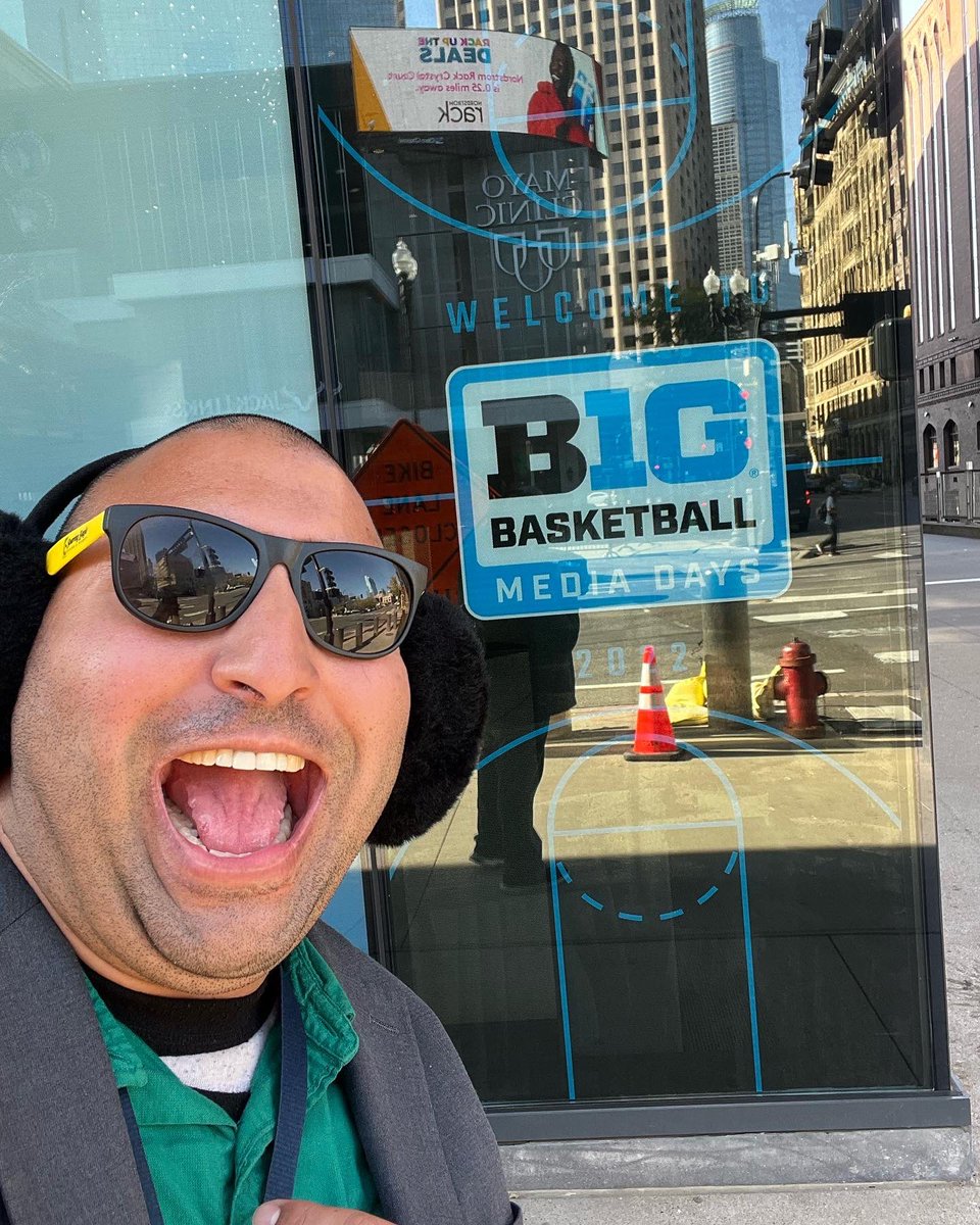 airhasiescardo's tweet photo. The 2022 Big Ten Conference Men’s and Women’s Basketball Media Days In Twin Cities this week inside @TargetCenterMN! #LifeInMinny #HasiAganistTheWorld https://t.co/Jp3QzgFDGF