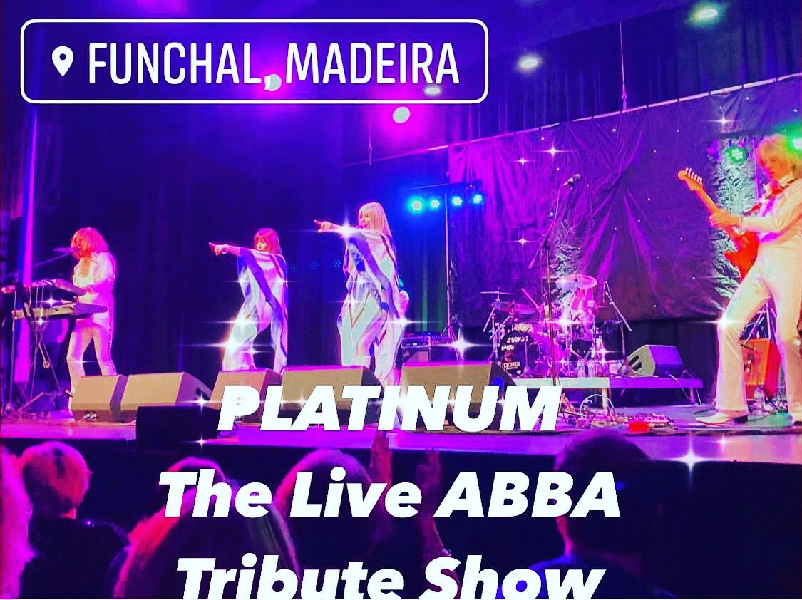 PlatinumABBA's tweet photo. PLATINUM are so pleased to be returning to Madeira in November 😀 🎶 
#abbatribute #livemusic #Madeira #funchal https://t.co/QLJyODLPiV