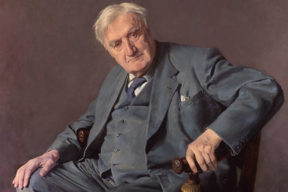 Today, we celebrate the 150th anniversary of Ralph Vaughan Williams! #RVW150 🥳 In a new article from @GramophoneMag, @TurnageTime and @JamesMacMillan reveal how Vaughan Williams influenced them from an early age. 🗞️Check it out here: bit.ly/VaughanWilliam… 🎨 Gerald Kelly
