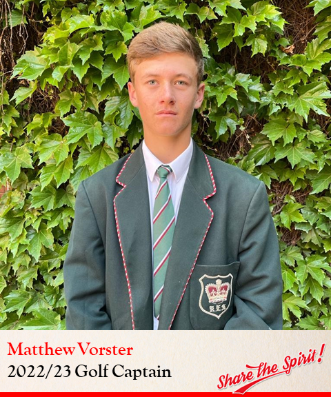 KingEdVIISchool's tweet image. Congratulations to Matthew Vorster and Suyashan Naicker on being selected as the 2022/2023 Golf Captain and Vice Captain respectively.
#RedGolf