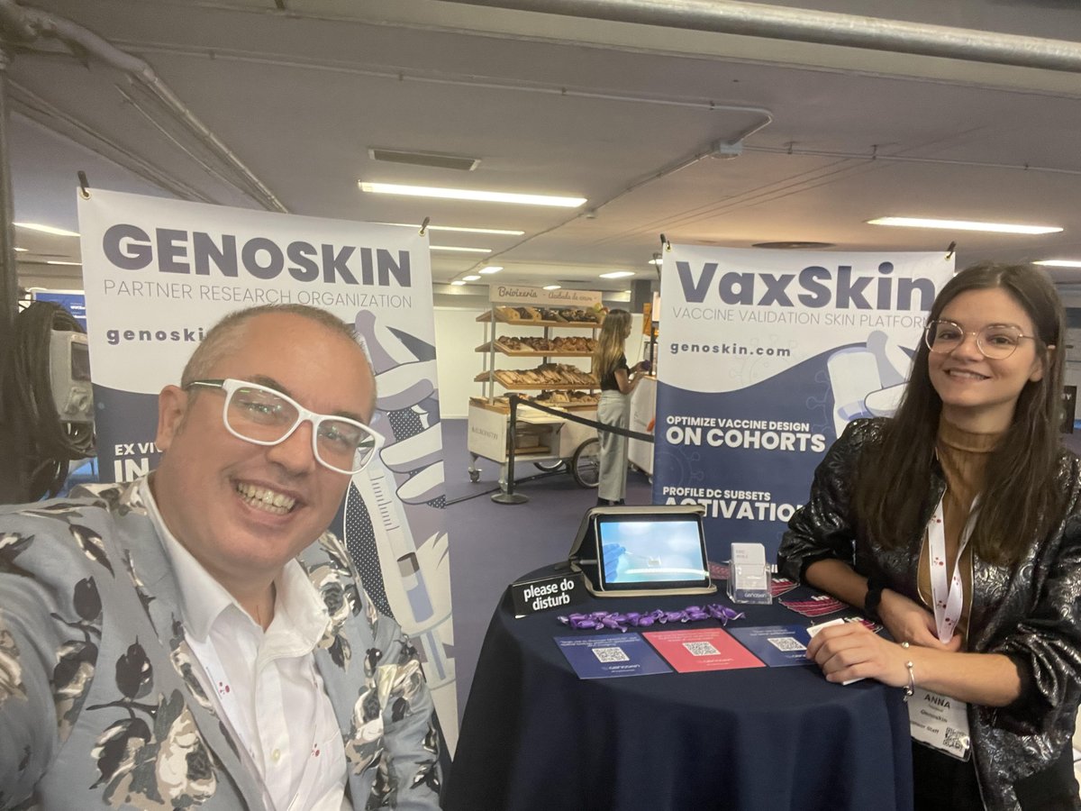 🇪🇸 If you're at the #WVCEU <a href="/vaccinenation/">World Vaccine Congress</a> Congress in Barcelona, come meet the Genoskin team at booth # 1!
💉See how we evaluate #vaccine #efficacy and injection site #reactions after #subcutaneous and #intradermal injections or #transdermal patch administration. See you there!