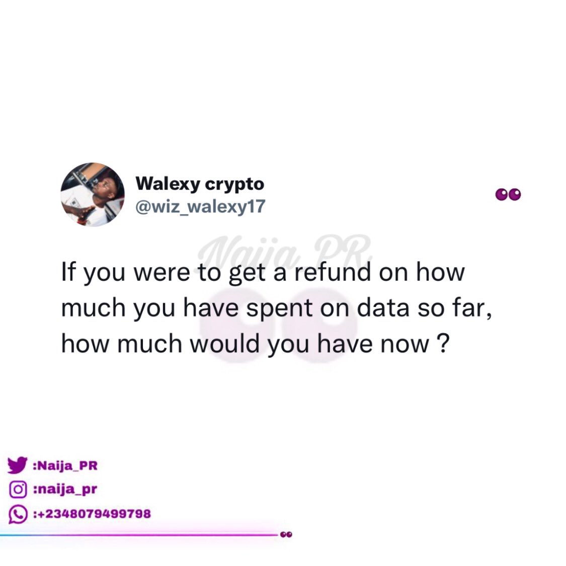 Naija_PR's tweet photo. How much will it be? https://t.co/bWSpB60QQW