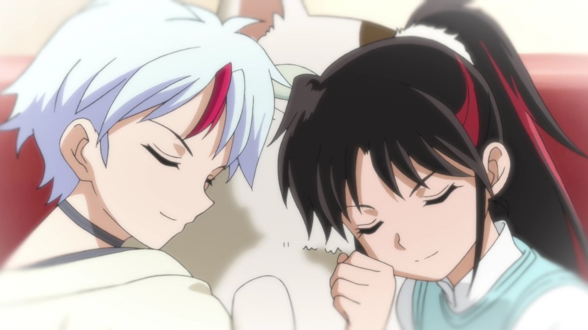 The twins being adorable🥺🥺🥺

I just know that they would've loved snuggling in their papa's fur. 🥺

#SessRin #半妖の夜叉姫 #殺りん #犬夜叉 #Rin #Setsuna #Towa