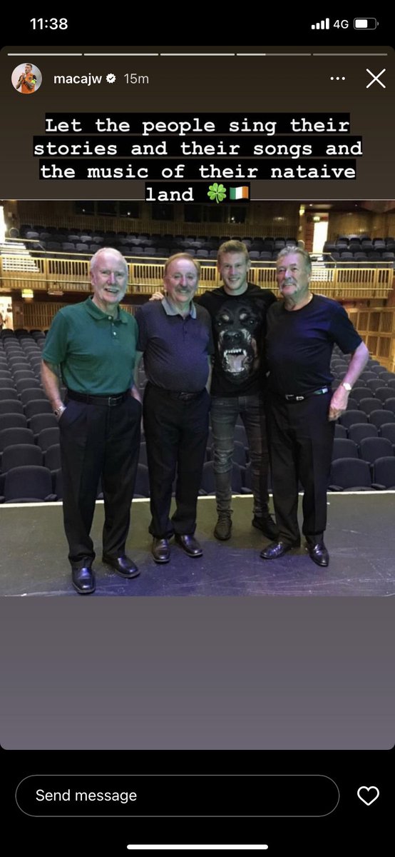 R________O2's tweet image. James McClean on Instagram. Dead right 💚🇮🇪