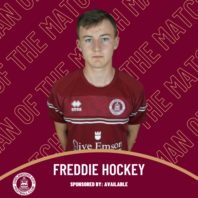 After yesterday's <a href="/EssexCountyFA/">Essex County FA</a> Tolleshunt D'Arcy Memorial Cup tie, your supporters' Man of the Match is @Freddie05Hockey! 👏🔥