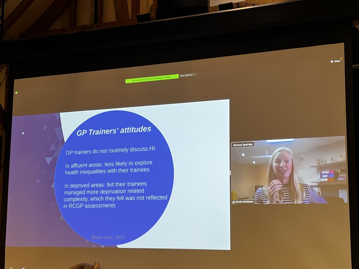 #healthinequalities Dr Nicola McAlister  talking on Wessex health inequality data.