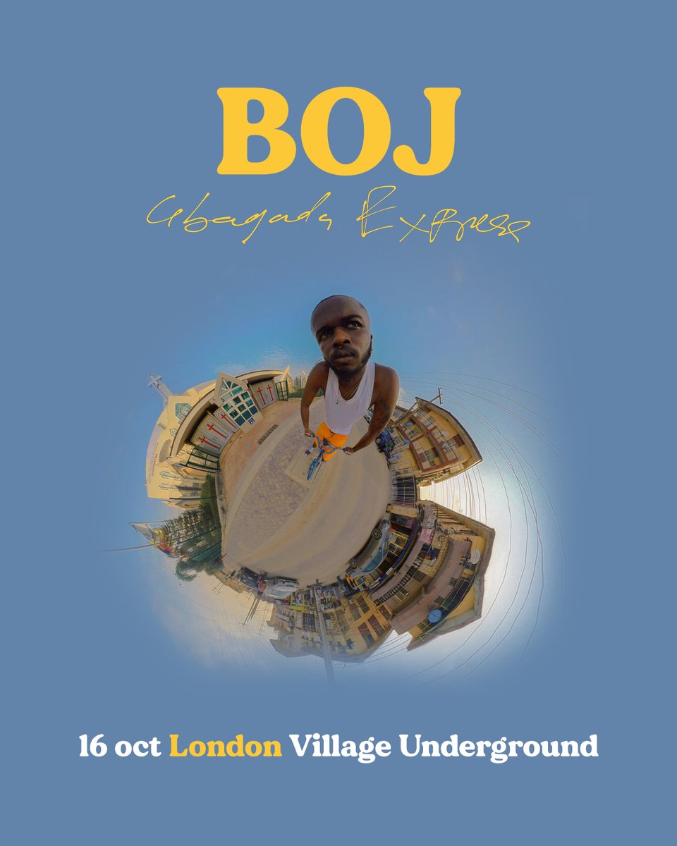 movesrecordings's tweet photo. Our boy @BojDRB is bringing his #Gbagadaexpress tour to the London @villageunderground this Sunday, and he’s bringing some friends 👀🌍 #villageunderground https://t.co/LmBsUbe3YA