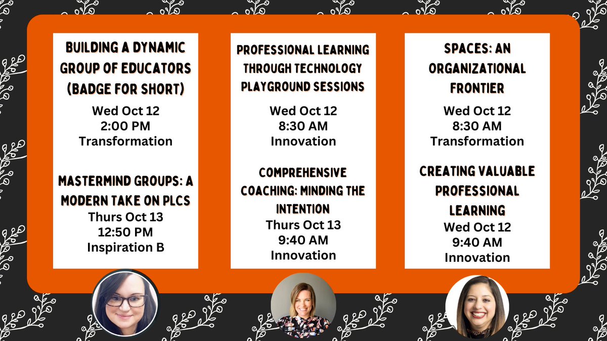 Good morning🌞! Who is joining us <a href="/TCEA/">TCEA</a> CEC today and tomorrow?! <a href="/techcoachcain/">Jessica Marie Cain</a> <a href="/AllisonisonDuty/">Allison Duty</a> &amp; <a href="/EduCroupe/">Lydia Croupe, Ed.D.</a> will be there presenting on a variety of topics. We are excited to connect and learn with you!