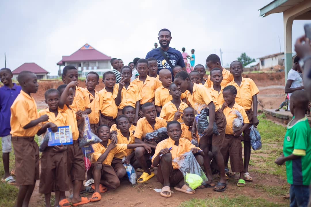 HopeProject14's tweet photo. How about providing every child in the rural community a school uniform. Yes we can! https://t.co/nqKmMoePUS