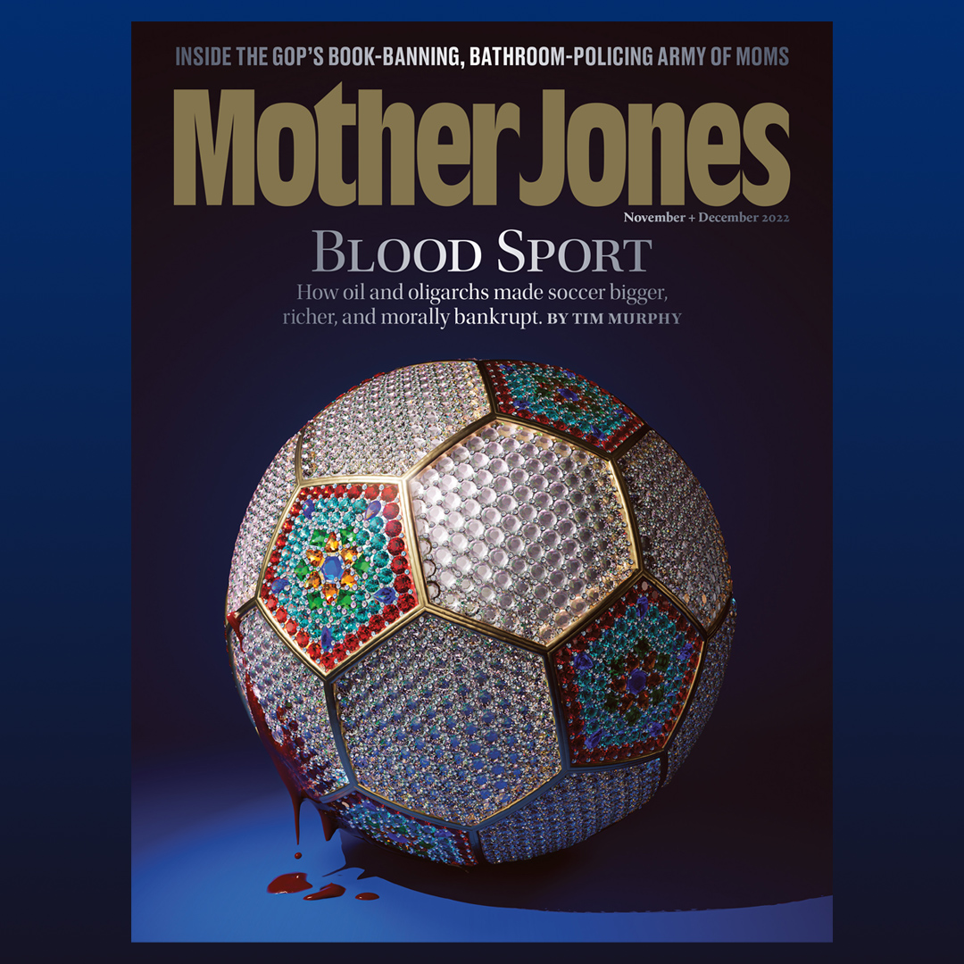 Lisa_R_sheehan's tweet photo. New illustration work out today on the cover of @MotherJones 'Blood Sport' also for the feature 'Power Ball' 💎⚽ #cgiartist #cgiart #digitalart #artdirection #magazinecover #cinema4d #c4d #coverlove #maxon #3dmodeling #maxon4d #cgi #3dart #coverart @debutart https://t.co/K6KZ3irXc5