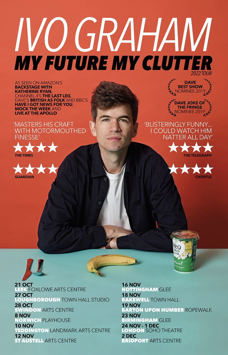 First leg of the tour kicks off next week! If your neck of the woods isn’t here I’ll probably be coming next year, and if your neck of the woods is Swindon I’ll probably be coming back. Please like (solid) / share (v helpful) / purchase for yourself or a friend (above and beyond)