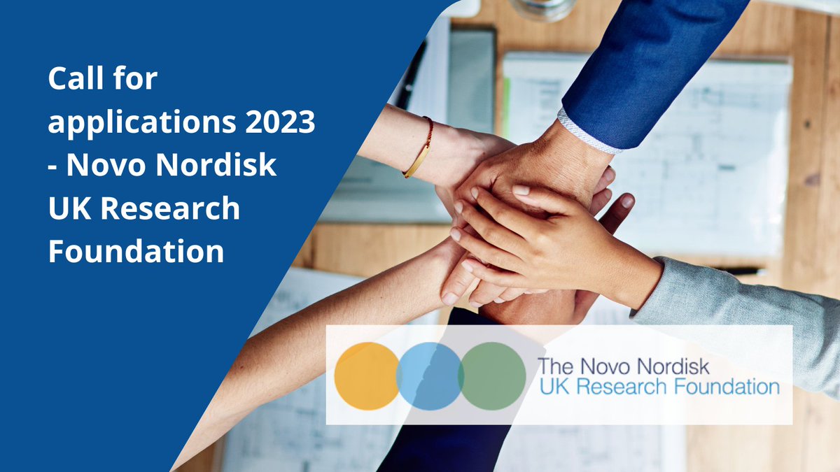 The Novo Nordisk UK Research Foundation Fellowship is calling for applications from HCPs in all areas related to diabetes for research and education funding in 2023. Awards are made on a competitive basis.

Learn more ➡️ abcd.care/announcement/c…