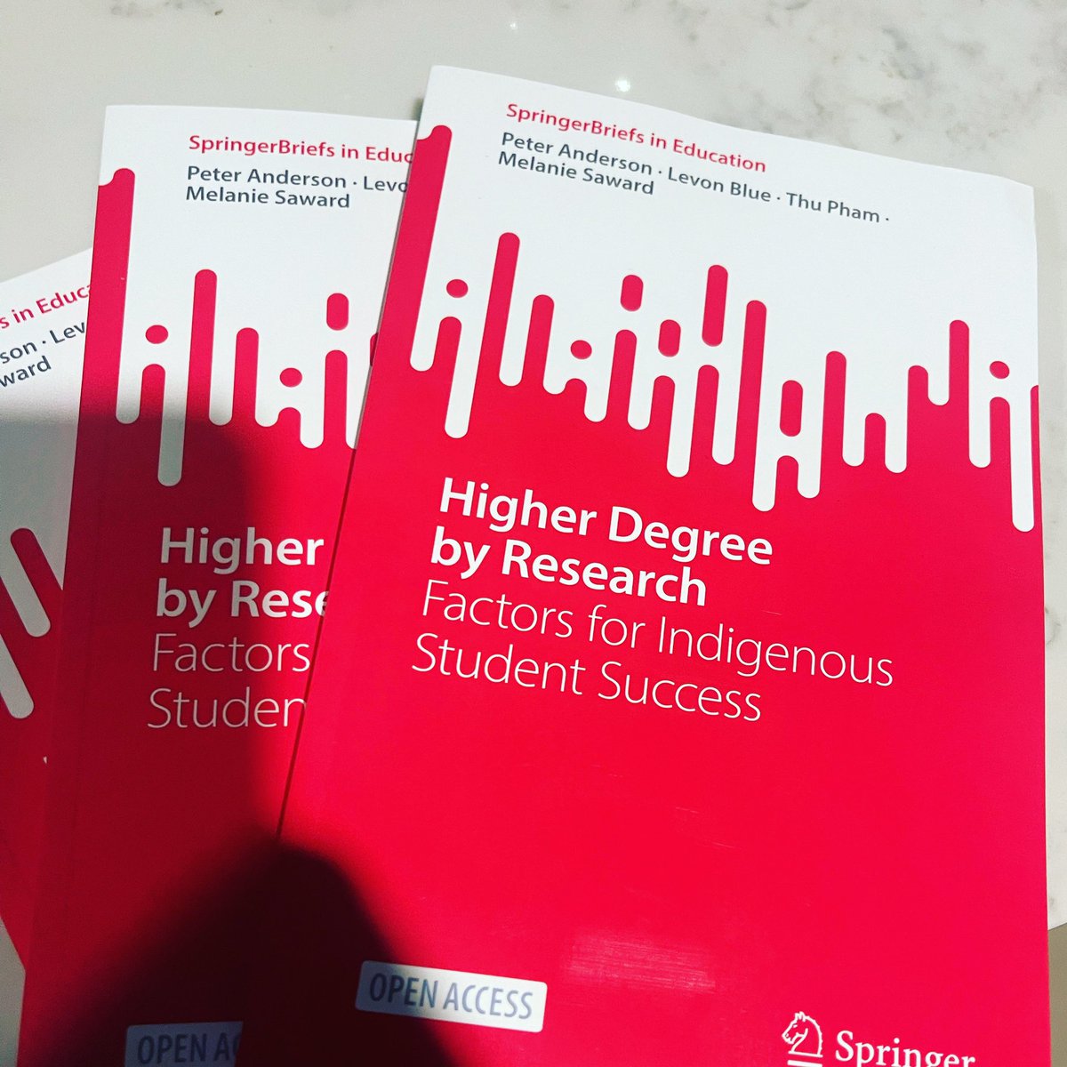 As a black PhD student Never ever thought I would have 2 books years later. #indigenoused @AAREBlog @AERA_EdResearch @ATEA_Australia #rightsbasedwsucation #