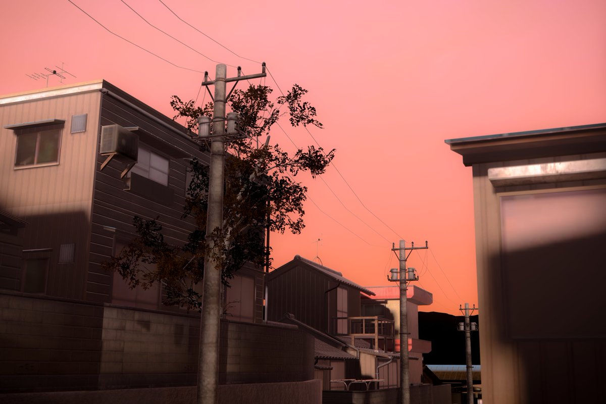 夕暮れの坂道 SunsetRoad jp / Nekoro さん
vrchat.com/home/world/wrl…

#VRChat_world紹介 
#VRChatワールド紹介 #VRChat
#suma_at_Photo