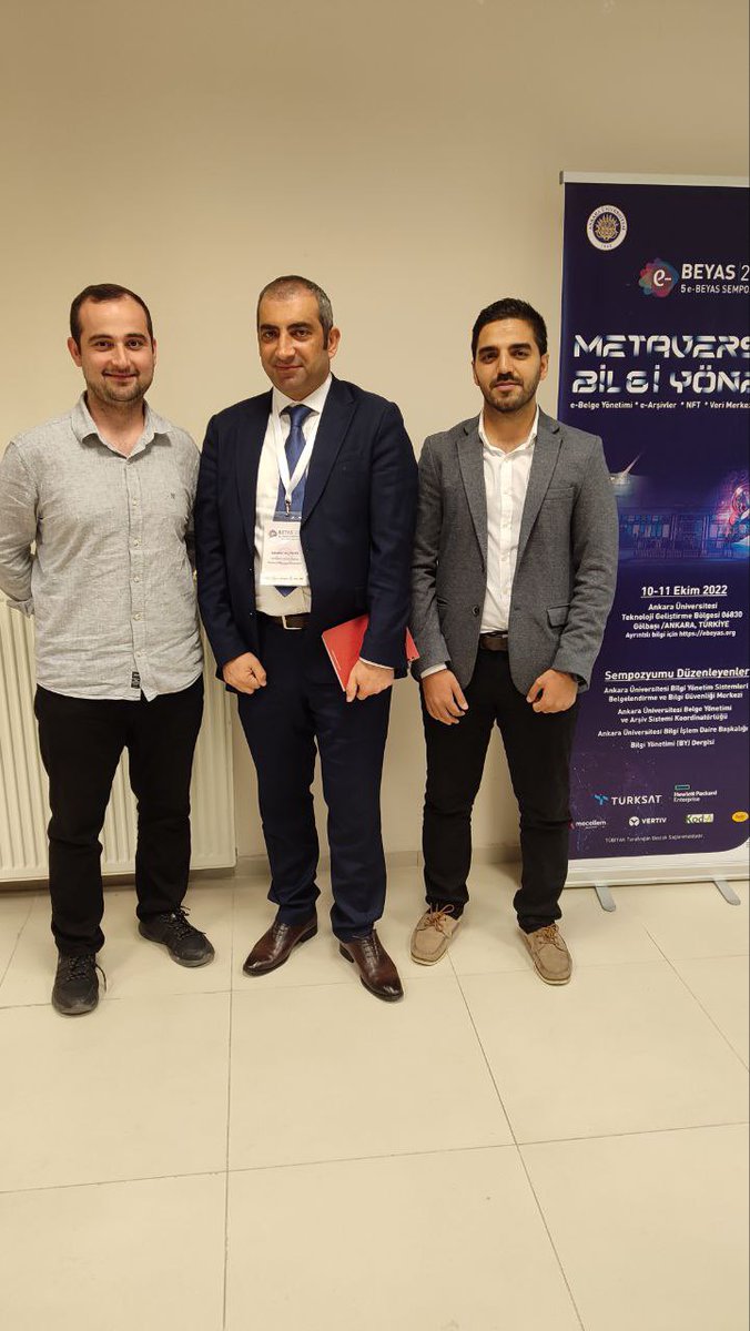 yenka_ekibi's tweet photo. E-Beyas 2022 Sempozyumu 10-11 Ekim tarihlerinde “Metaverse ve Bilgi Yönetimi” temasıyla Ankara’da gerçekleştirildi.
#ebeyas #ebeyas2022 #metaversevebilgiyönetimi https://t.co/RbJzYYDwjz