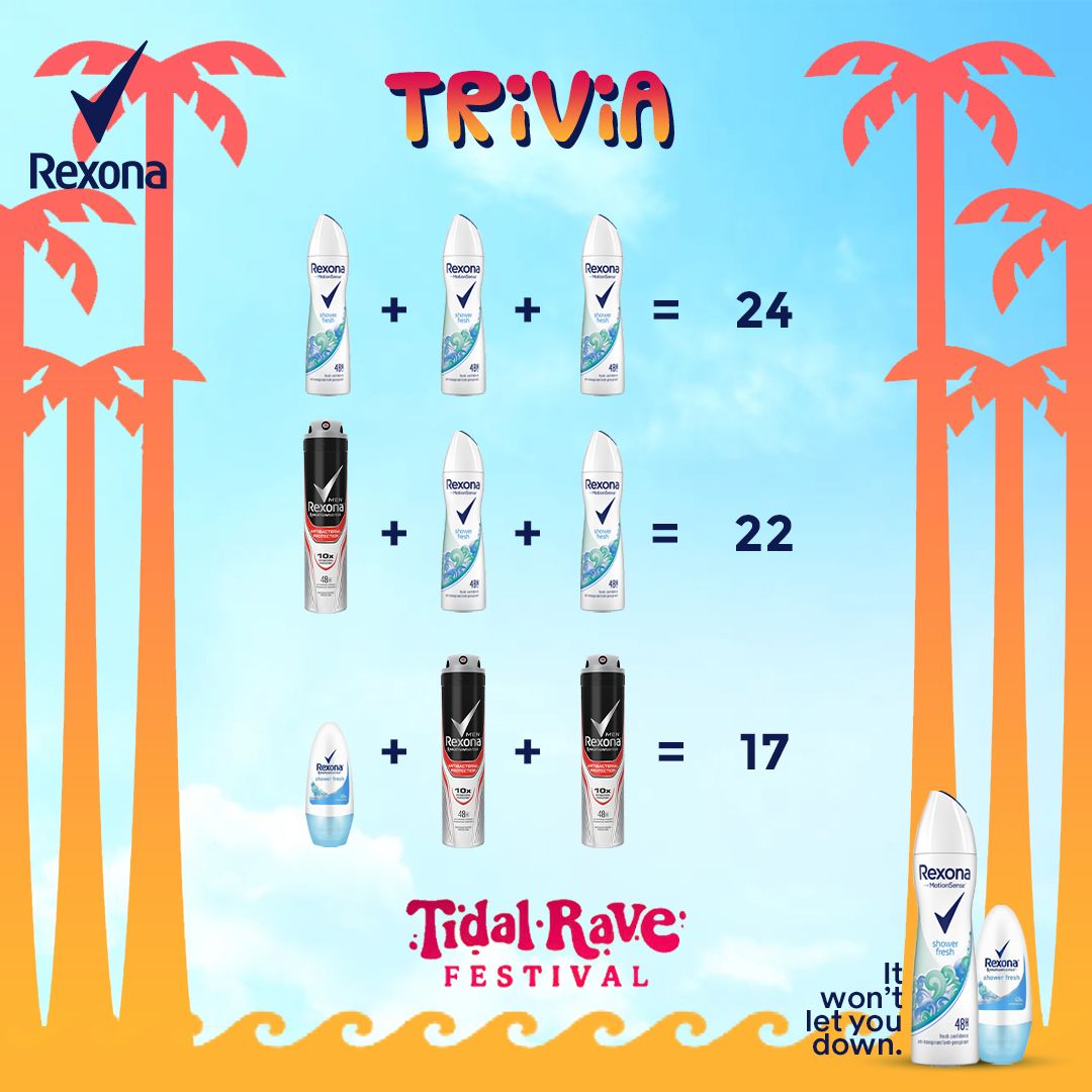rexonaghana's tweet photo. #MidweekTrivia! 
Can you guess the value of each can? 
Answer this correctly and stand a chance to win free tickets to Tidal Rave! #StayCleanDryAndFresh#ItWon’tLetYouDown https://t.co/jIL8gKcIrV