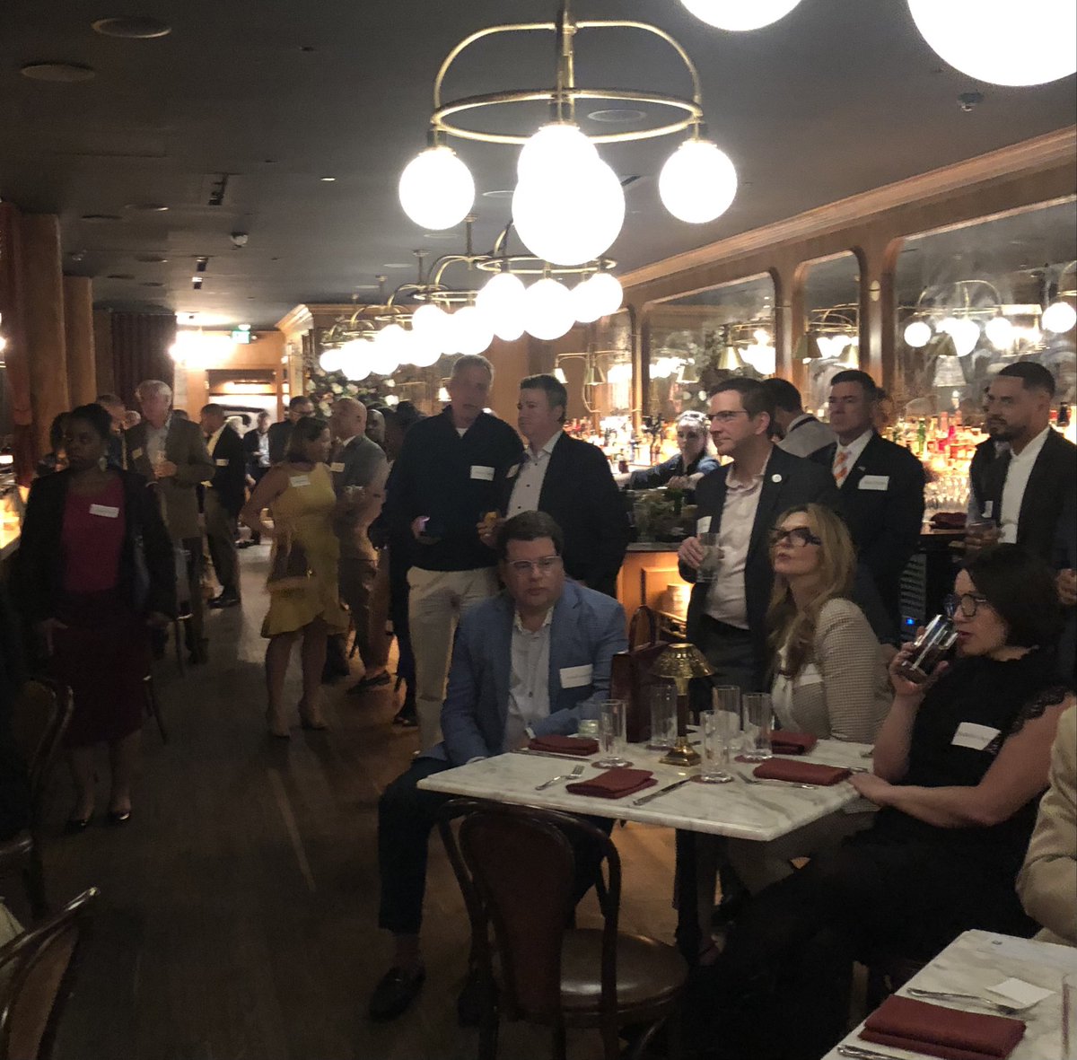 MrPolitics76's tweet photo. Yet another #BatesBanger last night at @MonarqueBalt as countless local leaders packed into the Little Italy steakhouse to celebrate Baltimore’s next States Attorney @ivanjbates #LegalEagle #BatesForBaltimore https://t.co/G5qQLPgow2