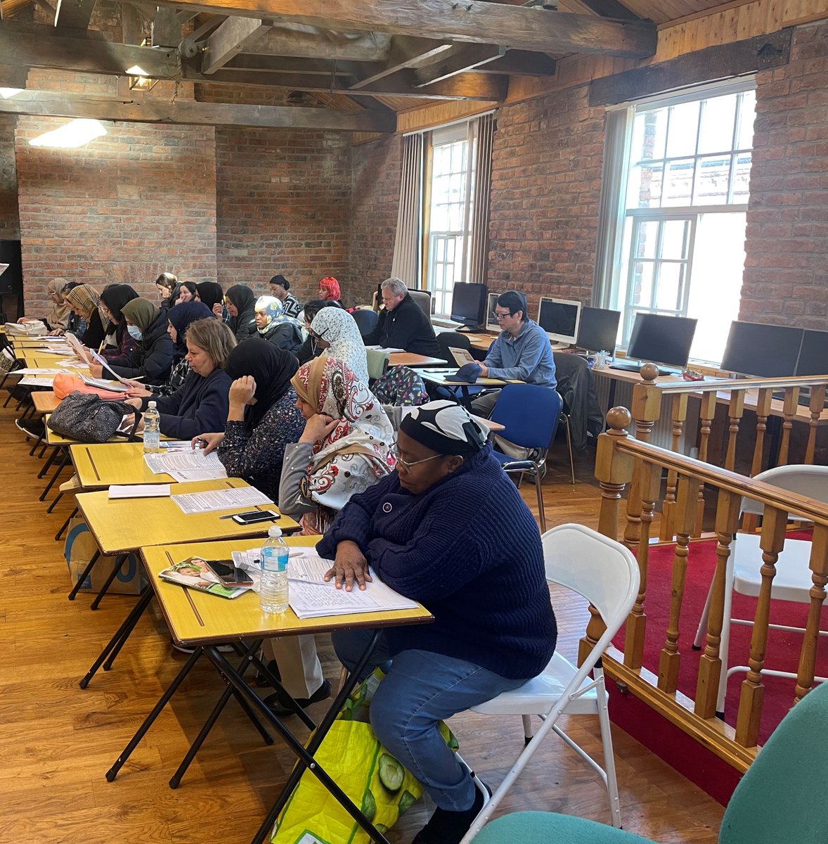 DominionETS's tweet photo. Class was full again yesterday! Many thanks to Diana from #ConnectingOpportunities delivering session about #mentalhealth
 and #wellbeing! 
All of our participants enjoyed it a lot! 🙂

#ConnectingOpportunities
#Hopefulfamilies
#BBO https://t.co/FDpSbGRKlk