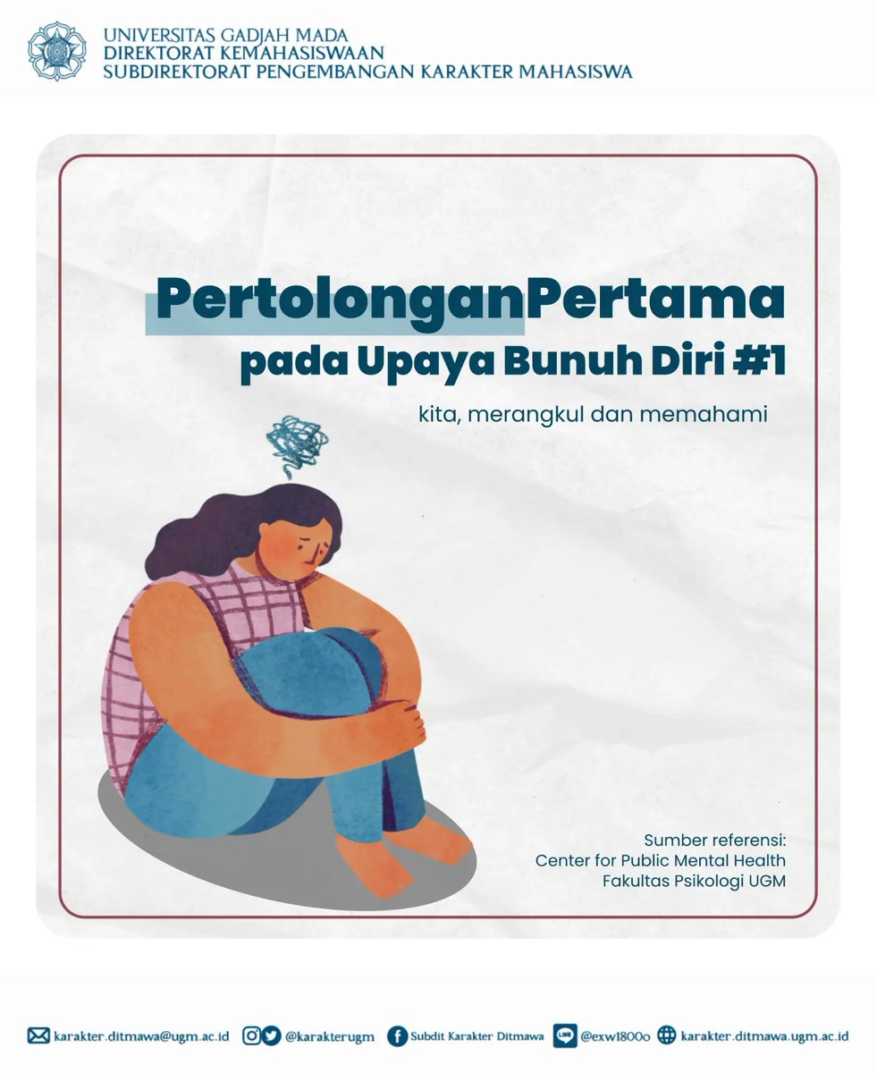 karakterugm's tweet image. You are not alone, you are precious, worthy of love and support ❤