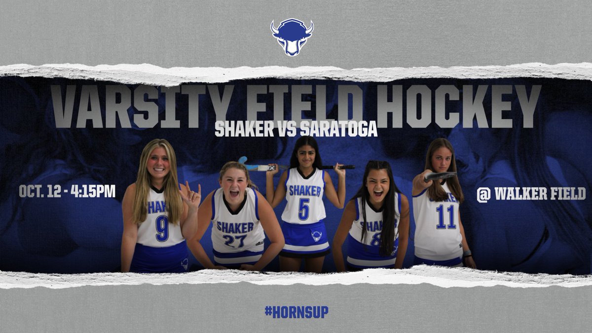 Good Luck <a href="/shakerbisonfh/">Shaker Field Hockey</a> as they play Saratoga play on Walker Field!
