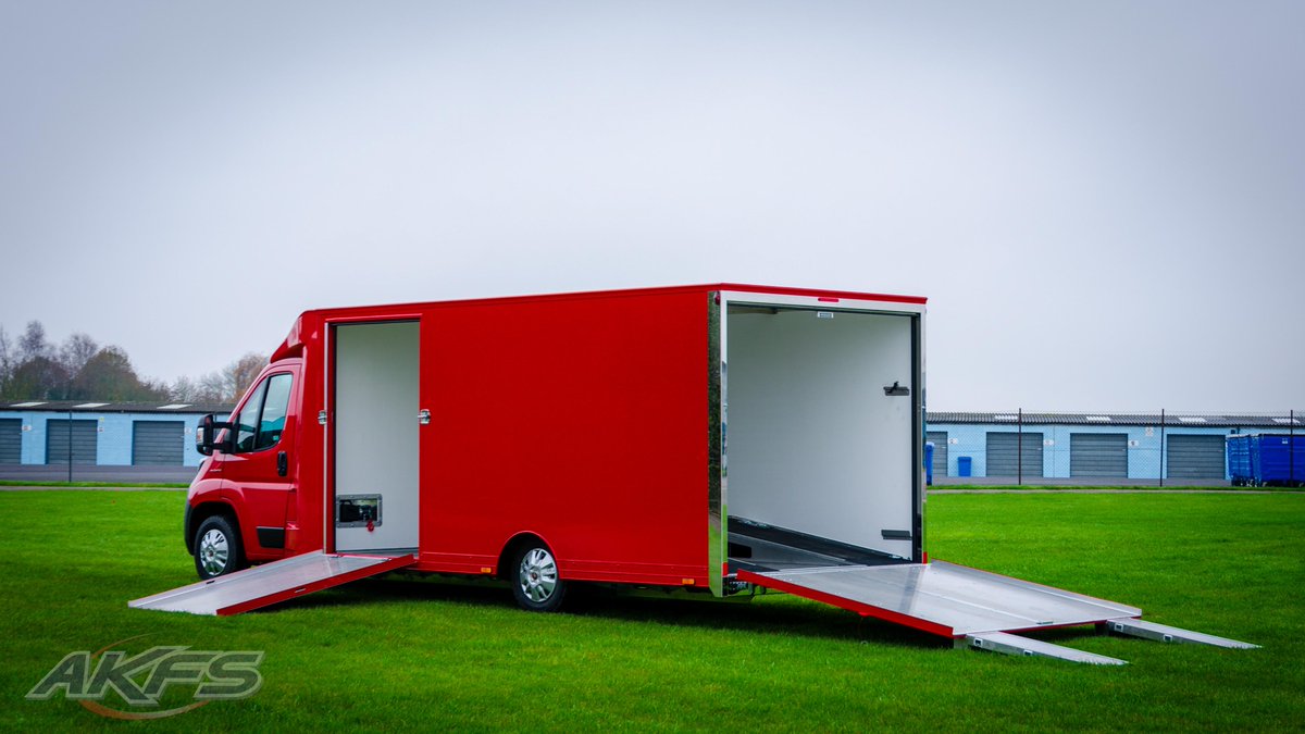 Two is better than one…

A returning #AKFS customer recently commissioned this fantastic looking Enclosed #CarTransporter to transport their range of exquisite motorcycles and extremely potent two-seater sports/race cars. 

Contact us today on 01246 250022 for more info.