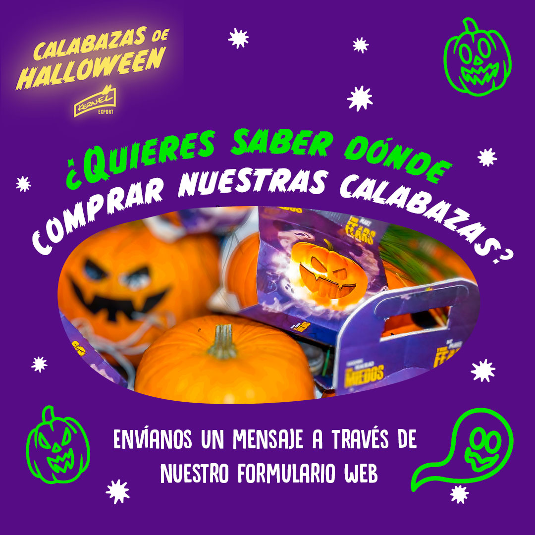 ⚠️ ¿Todavía no sabes dónde puedes conseguir tu Auténtica Calabaza de Halloween Kernel? 🎃 ¡Nosotros te ayudamos! 🤝 Entra en calabazashalloween.es y rellena el formulario 📝

#kernel #calabazashalloween #halloween2022