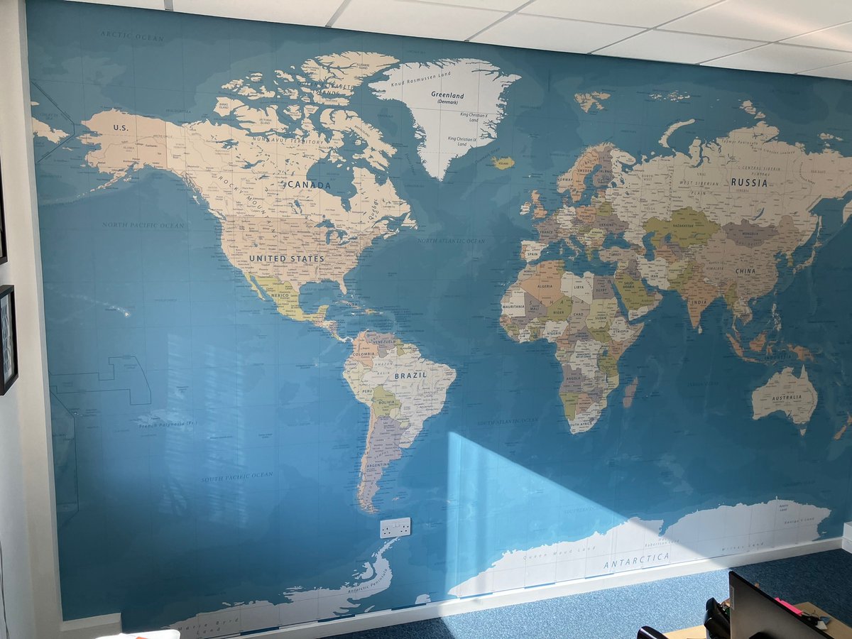 Latest wall art produced and installed this weekend - many thanks to <a href="/TarnInternatio1/">Tarn International Ltd</a>