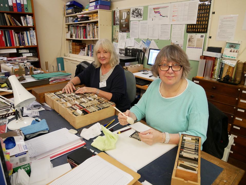 TorquayMuseum's tweet photo. The #lanternslide project is officially over and we would love to say a huge THANK YOU to our dedicated volunteers who spent over 700 hours cataloguing and digitising 6,453 lantern slides! What an achievement don't you think? #DigitalArchives #TorquayMuseum175 https://t.co/VF7C9lOLgF