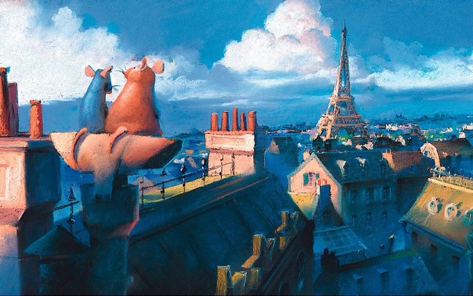 100+ Concept Art and Sketches made for Pixar's Ratatouille - 15Th-Year anniversaryFull Gallery and   
