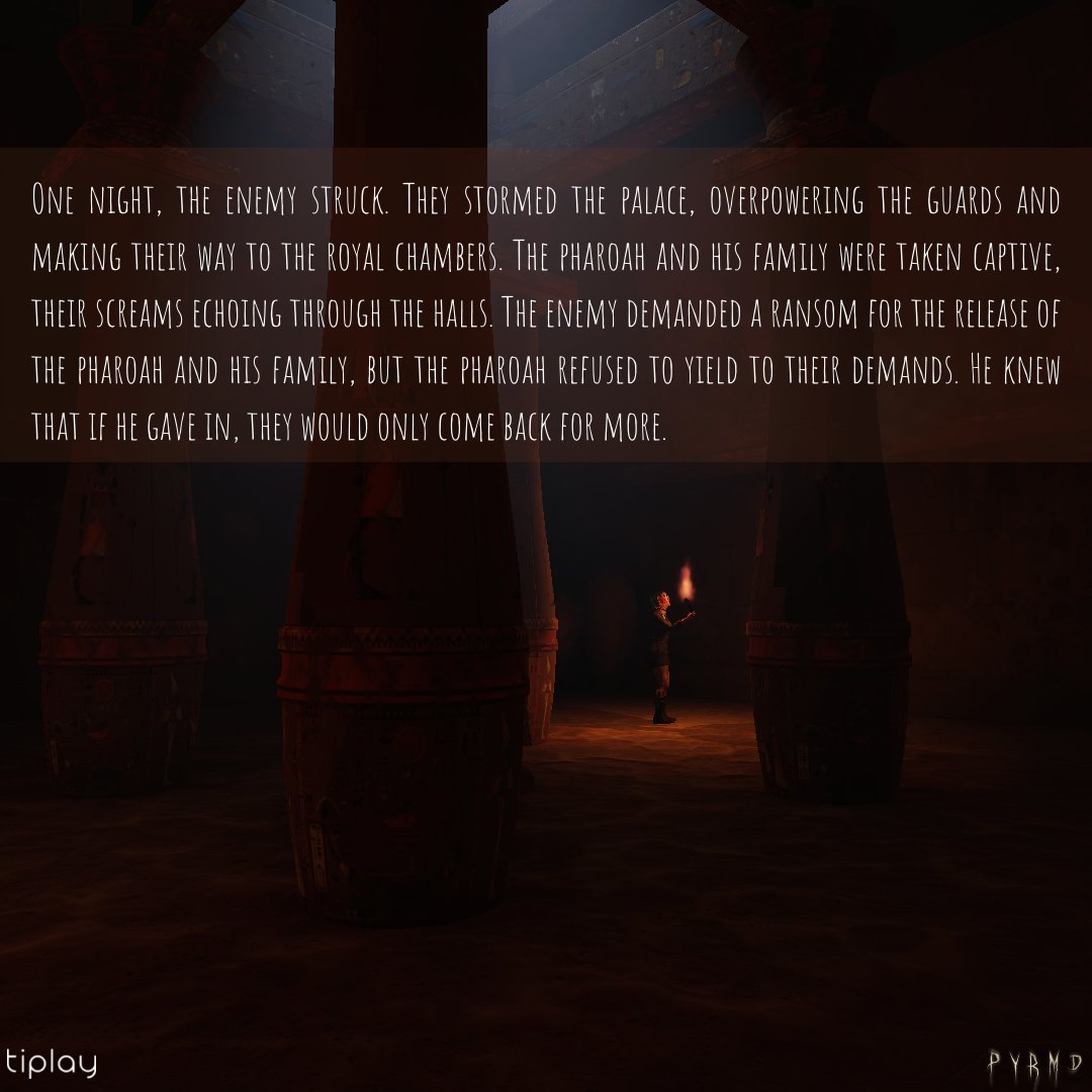 pyrmd_official's tweet photo. The whispers are rising.
Get to know Pharaoh Akhenaten better!
#PYRMD #horrorgame #tiplay https://t.co/nkjnOuLMxy