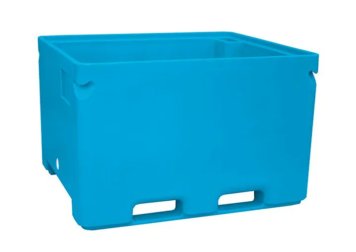 Rotogal_es's tweet photo. Desde #Rotogal os traemos un artículo sobre nuestros #bins isotérmicos para depuración.Con un sistema único integrado que permite elevar el nivel de recirculación de agua. https://t.co/lPkFJqVaA1 https://t.co/Isc14UNb53