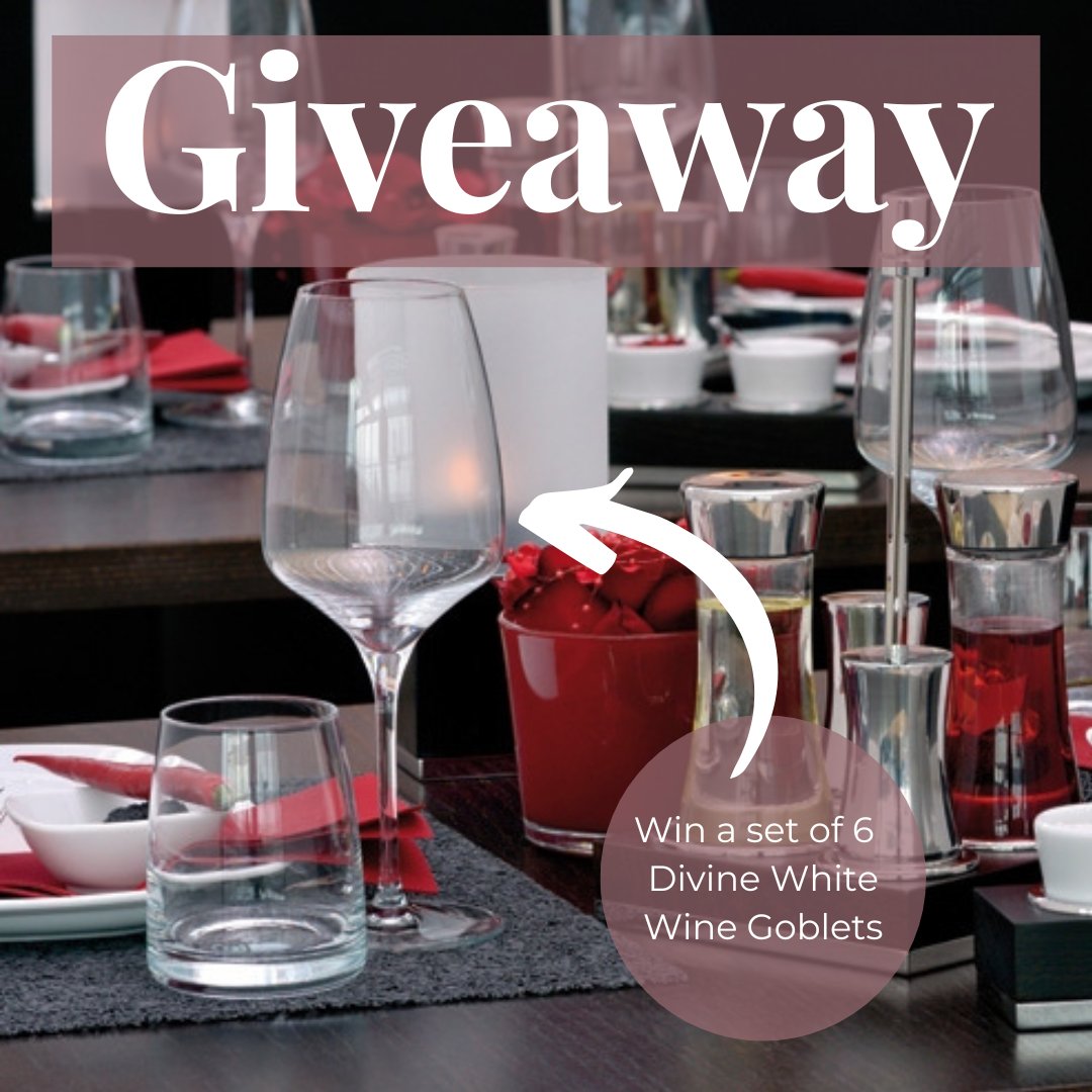 allianceonline's tweet photo. It’s time for our October Giveaway! 🎊

Enjoy a glass of wine with your friends this Autumn with our latest giveaway. 🍷 

Follow &amp; Retweet by 28/10/2022 to be in with the chance to win these stunning Divine White Wine Goblets from WMF.  

#Wine #Competition #Giveaway #Win #Free https://t.co/FQrlRJg4gi