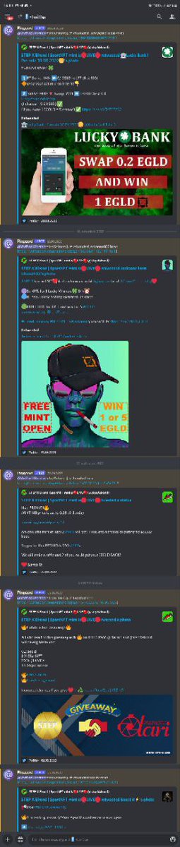 STEP X Elrond | SportNFT mint is🔴LIVE🔴 tweet media