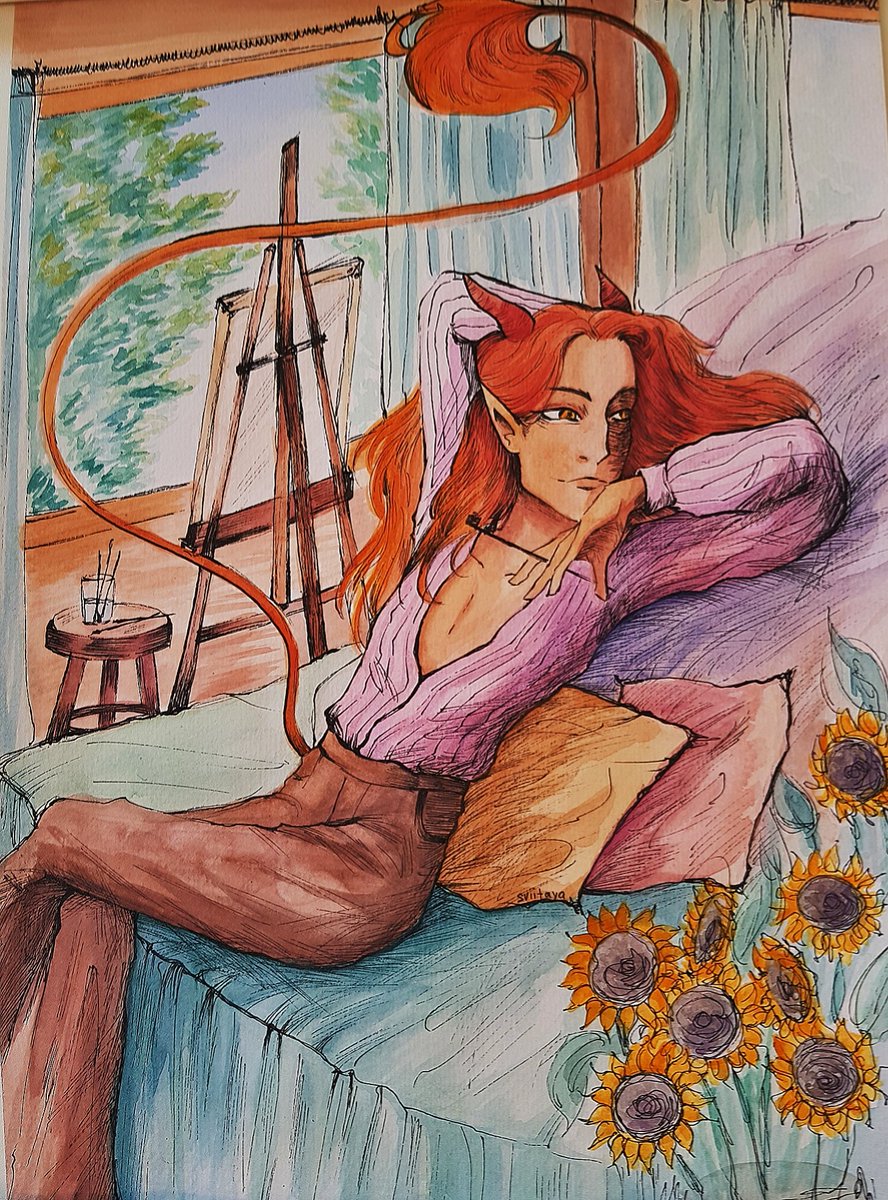 sviitaya's tweet photo. #PortfolioDay 
#artistsontwitter

I'm late but I hope you will be interested in my work~ https://t.co/JtZwETCuPV
