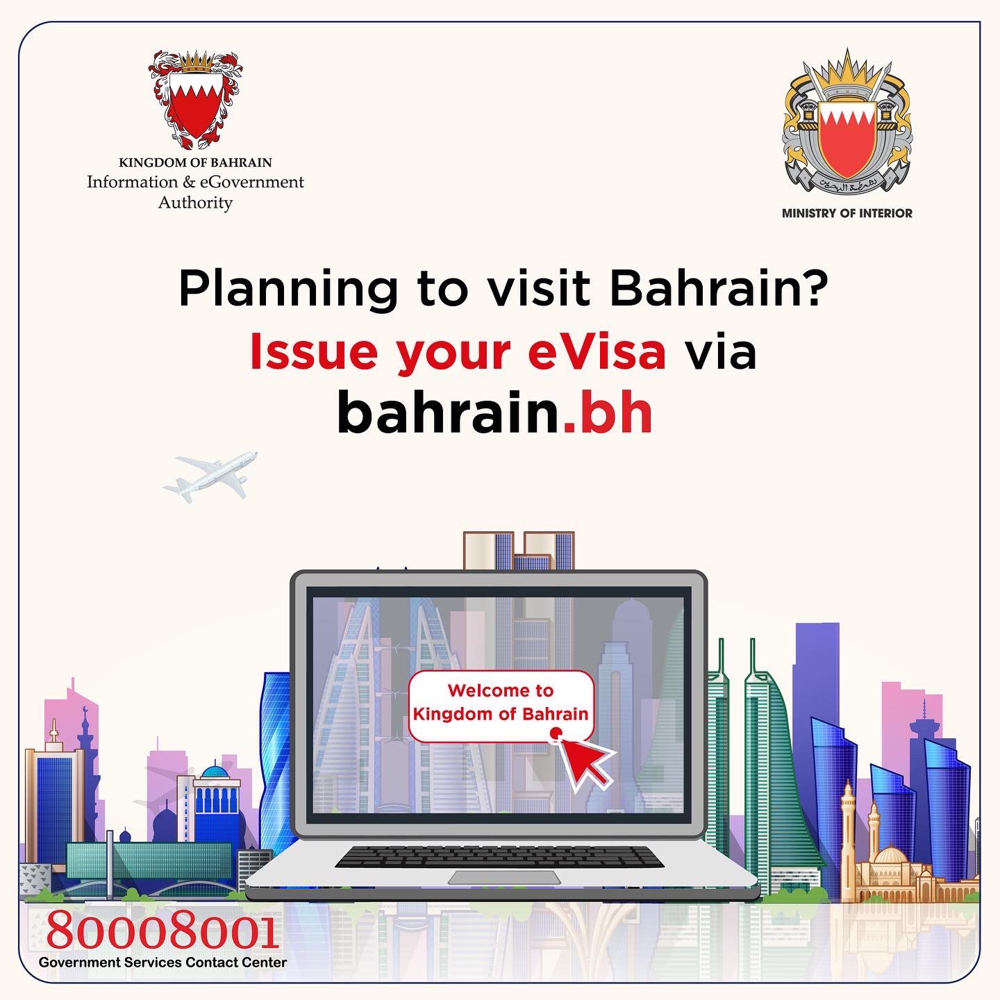 Bahrain Evisa Secure Your Bahrain EVisa With Ease! Choose From 14