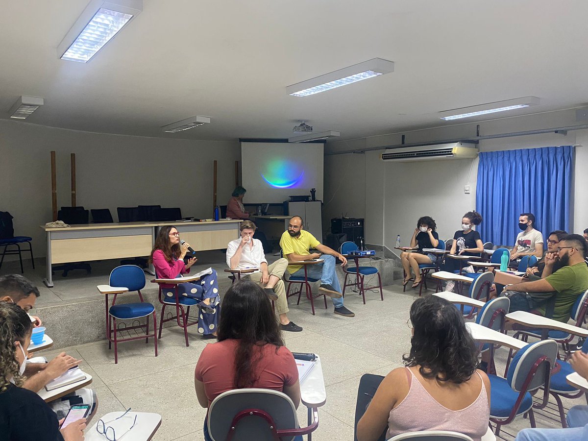 SaBienkowski's tweet photo. 🇧🇷🇧🇷🇧🇷 It was a pleasure to participate in the debate “A precarização do trabalho na América Latina e Leste Europeu” (Precarization of work in Latin America and Eastern Europe) at the @ufrnbr in Natal, last month 
#precarity #globalEast https://t.co/lYuMXTb7bS
