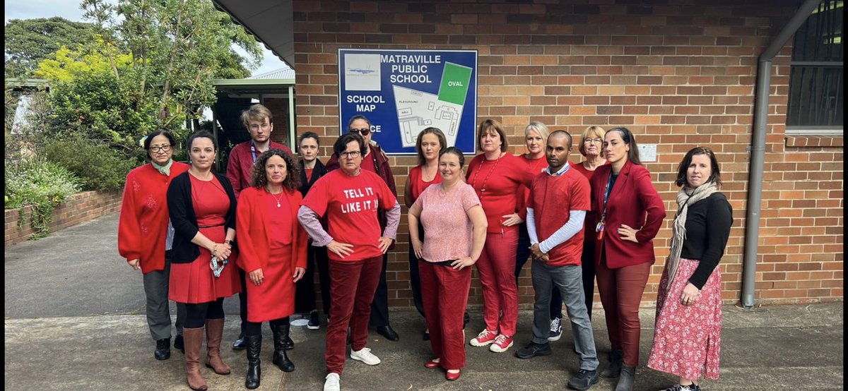 Solidarity Matraville Public School colleagues ✊#MoreThanThanks