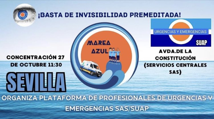 MayoIglesia's tweet photo. #suap #MareAzulAndalucía #emergencias #antena3 @CSurNoticias #mismasfunciones #mismascondiciones https://t.co/R97osO1QIw