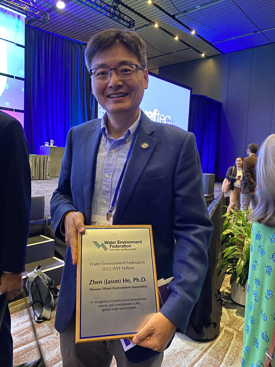 matrotz's tweet photo. @AEESProfs here at @WEFTEC #WEFTEC2022. Some pics from Meet & Greet, master lecture with @AAEESdotORG, & awards ceremony. @Zhen_Jason_He. #aeesprofs https://t.co/xB2DEtosWa