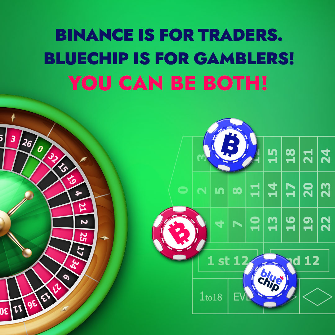 bluechip_io's tweet photo. Binance is for traders. BlueChip is for gamblers! You can be both!

#crypto #casino #coins #trading https://t.co/57PSe4INxN