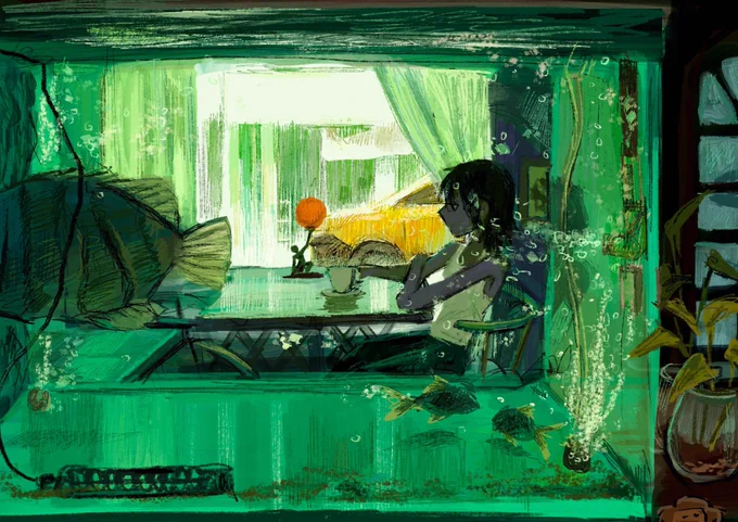 Hi #PortfolioDayI'm an illustrator from Taiwan! 