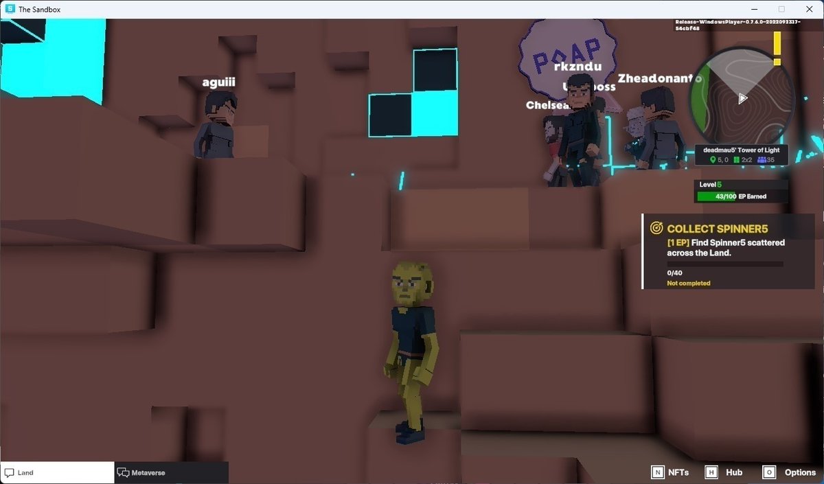 willi1684's tweet photo. @TheSandboxGame @deadmau5 I just participated in the #SandboxAlphaS3Giveaway for a chance to win 500 SAND! Found George from the Metaglitch in @deadmau5's Tower of Light, check out my screenshot below!
👇 https://t.co/FFu5tO6yKi
