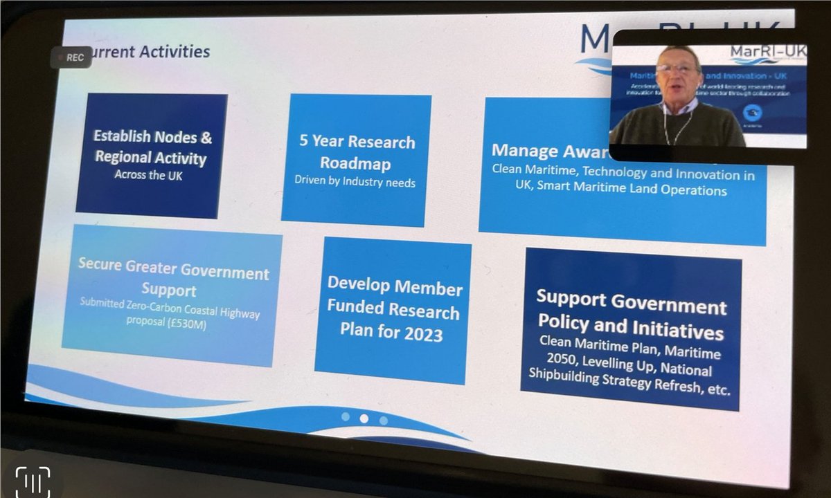 #MaritimeUKWeek continues expanding horizons through MarRI-UK's online seminar re #maritimeindustry innovations, trends, initiatives and emerging technology.  See how #SeaBotMaritime assists in the adoption and integration of people, assets &amp; technology @ seabotmaritime.com
