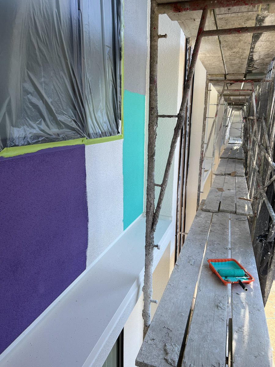 Starting a new mural in Oakland #mural #oakland #artlife