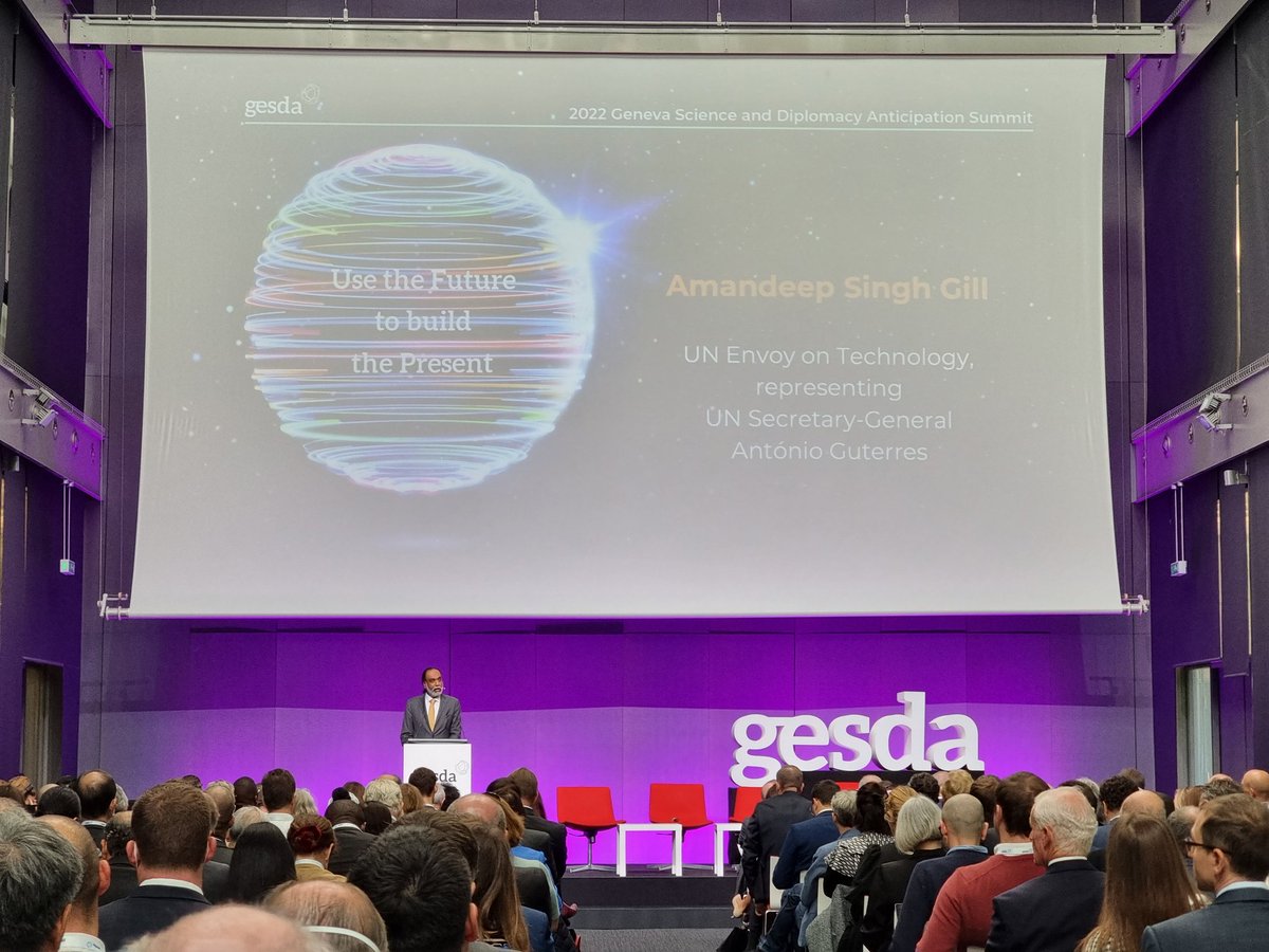gravax's tweet photo. Full speed ahead for @GESDAglobal . Plenary session. #gesda2022 #gesda22 #gesda . Reflecting on who can influence our future. Who choses. Who is influenced. https://t.co/Ycz2Ox9yHC