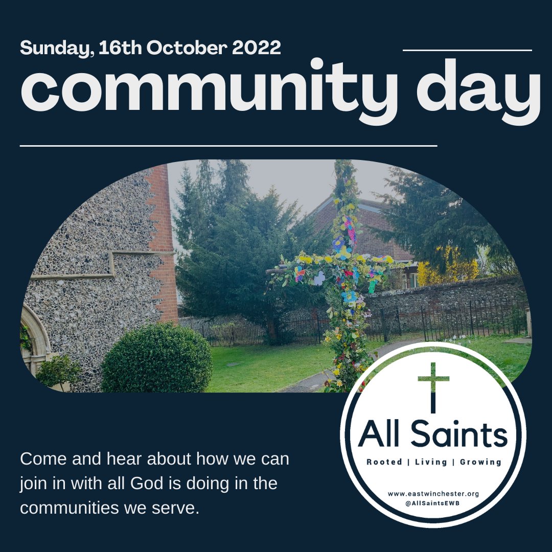 Come on Sunday (9am or 10:30 services) and hear about all the ways we can hear what God is doing and join in as we seek to love and serve our communities