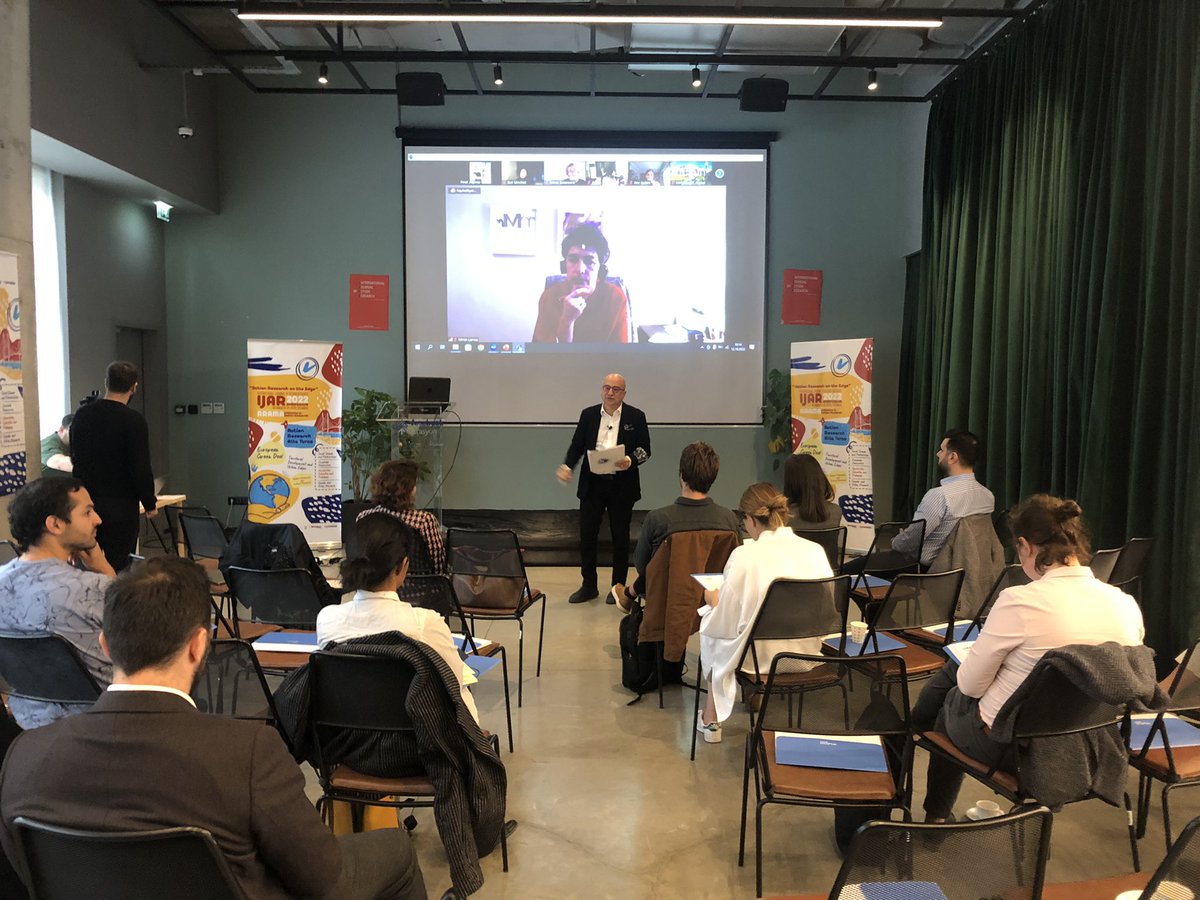 pinarakpinar's tweet photo. Happening now! We’re delighted to host the 6th International Journal of Action Research #IJAR2022 Symposium here in Istanbul with a distinguished crowd of #actionresearch admirers. https://t.co/9hFiVp5I2w