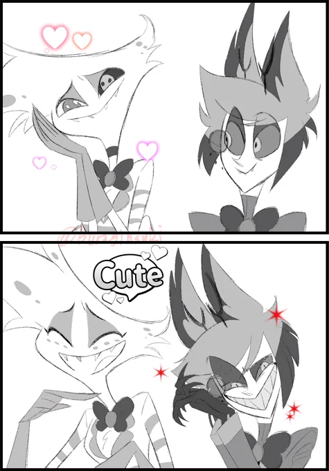 #HazbinHotelFanart

🕷ちゃん真似っこ🦌 
